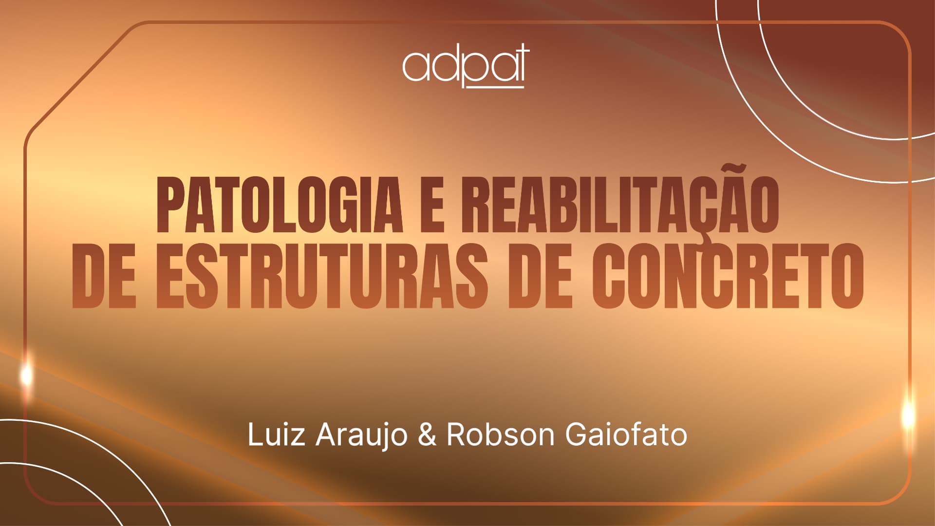 Patologia e Reabilitação de Estruturas de Concreto